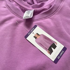 Purple long sleeve comfy sweatshirt